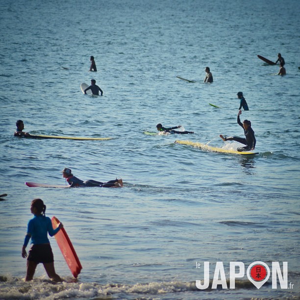 Surf à Enoshima, ou comment faire sans vagues