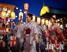 Bon Odori au temple Tsukiji Honganji 😍 #Tsukiji #BonOdori #Honganji #TokyoSafari #Tokyo #Japon