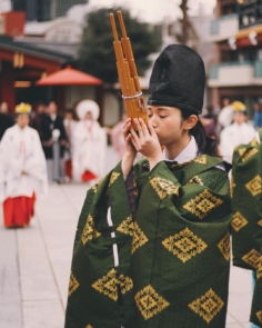 La joueuse de shō