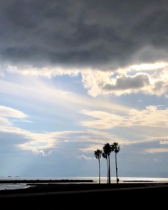 La plage d’hiver