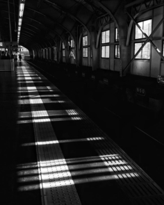 La gare de Sannomiya à Kobe le matin :)