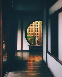 Esthétique de couloir.
Au Japon ils deviennent particulièrement intéressants dans certains temples :)